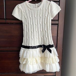 1989 Place Sweater Tulle Lace Dress